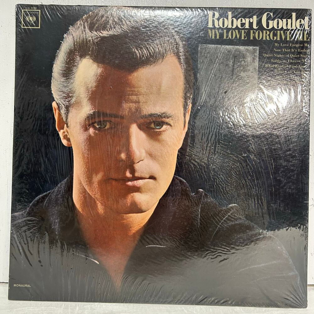 Robert Goulet My Love Forgive Me Vintage Vinyl Album 1964 Columbia Records